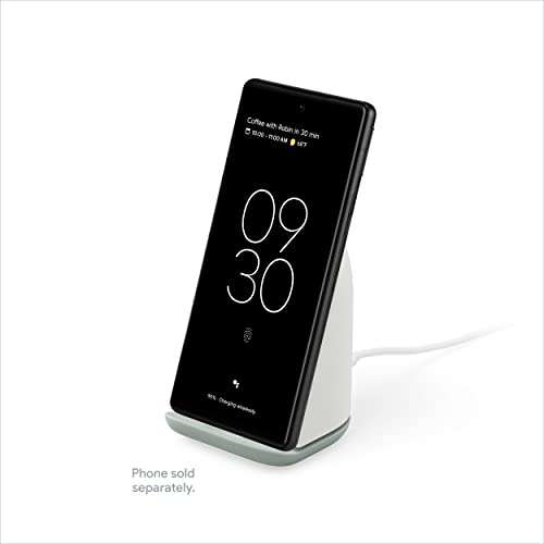 Google Pixel Stand (2nd Gen) - Wireless Charger - Fast Charging Pixel Phone Charger - Compatible with Pixel Phones and Qi Certified Devices 2