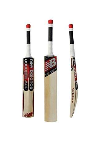 new balance TC 590 English-Willow Short Handle Cricket Bat with Bat Cover (2019-20 Edition) - Full Size, Multicolour 1