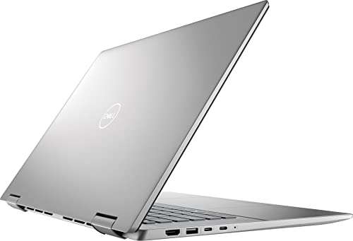 DELL Inspiron 7620 2-in-1 Laptop, 16" FHD+ Touch Display, 12th Gen Intel Core i7-1260P, 32GB DDR4 RAM, 512GB PCIe SSD, FHD Webcam, HDMI, Backlit KB, FP Reader, Wi-Fi 6, Windows 11 Home, Silver 4