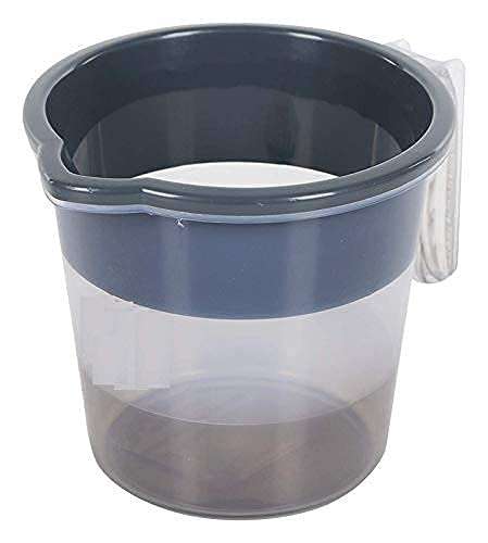 Good Luck Home Wares 3 pcs Bath Set Plastic Bathroom Accessories Bathroom Bucket 20L, Mug 1L, Stool 3 Piece Combo Set for Home, Kitchen & Bathroom (Grey, 3pcs) 5