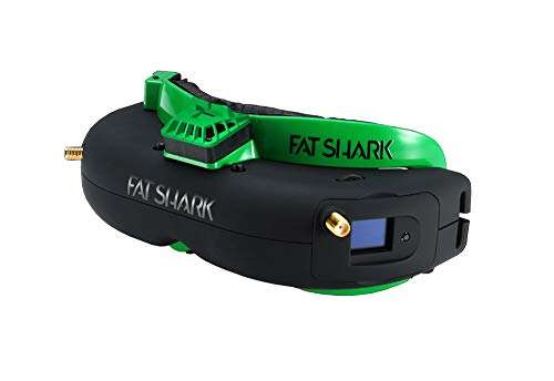 2019 Latest Version! Fat Shark Attitude V5 FSV1049 OLED FPV Goggles Fatshark Headset with DVR and 5.8Ghz Dual Receiver FANCYWING 3
