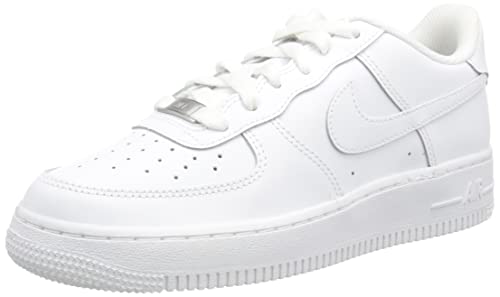 Nike Boys Air Force 1 The (GS) Basketball Shoes, White, 8.5 AU 1