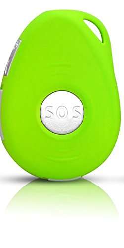 SkyAngel911FD - Mobile Cellular 4G - NO Monthly FEE - 911-2-Way Voice - Waterproof Alert Phone - Automatic Fall Detection (Green) 1