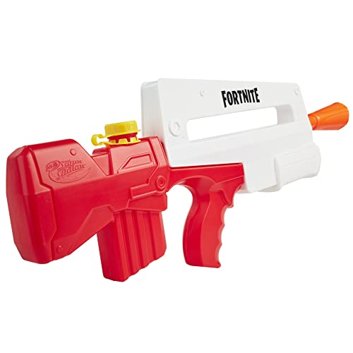 NERF Super Soaker Fortnite Burst AR Water Blaster, Pump-Action for Outdoor Summer Water Games, for Kids, Teens & Adults 4