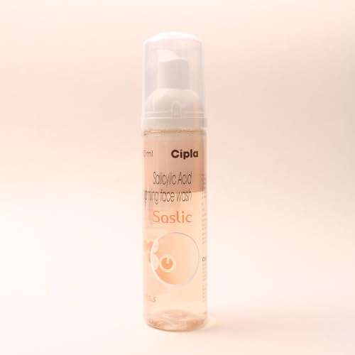 Cipla Saslic Foaming Face Wash | pH 5.5 | Salicylic acid | Acne Prone Skin | Oily skin | 60ml (Pack of 1) 4