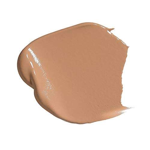e.l.f. Acne Fighting Foundation, Full Coverage, Lightweight, Evens Skin Tone, Reduces Redness, Fights Blemishes, Caramel, 6 Shades, SPF 25, Infused with Salicylic Acid and Tea Tree, 1.21 Fl Oz 2
