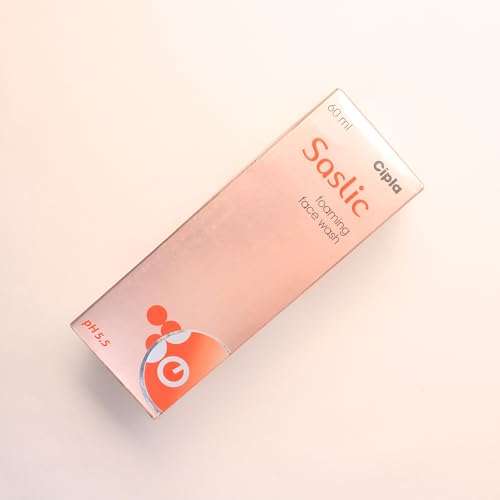Cipla Saslic Foaming Face Wash | pH 5.5 | Salicylic acid | Acne Prone Skin | Oily skin | 60ml (Pack of 1) 5