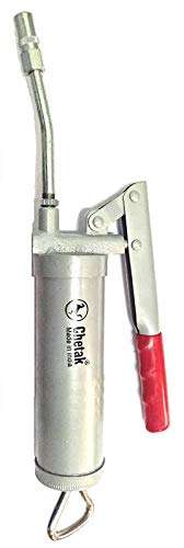 SEMAPHORE Grease Steel Gun Lever Type(200 cc) Complete with Rigid Extension and Coupler for Lml Freedom 5