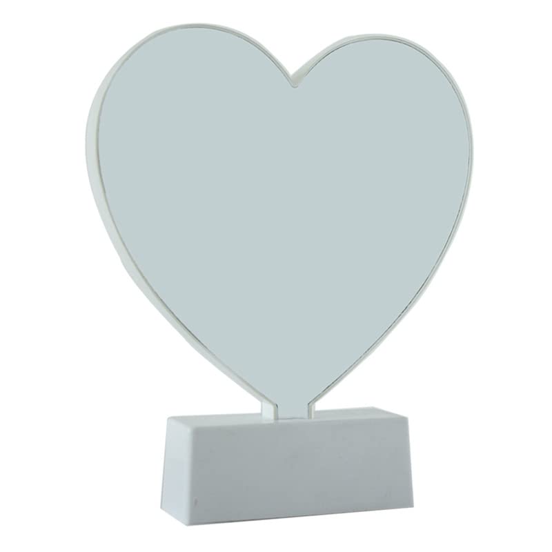 3D Night Light, Infinity Mirror Tunnel Light, Desktop Lamp Party Decor LED Night Light (Heart-Shaped) 4