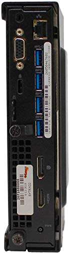 HumanCentric Mount Compatible with Dell OptiPlex Micro Form Factor Case, VESA, Under Desk and Wall Mount Fits MFF 3040, 3046, 3050, 3060, 3070, 3080, 5050, 5060, 5070, 7040, 7050, 7060, 7070, More 5