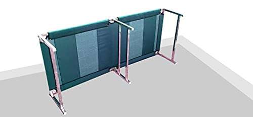 Upsham H Folding Khatlo Bed Stainlesssteel Strong Frame Single Person Sleeping Foldable Palang For Space Saving Bed In Small Home, Bedroom, Terrace Bed Size 183Cm X 76Cm- Random Color (Set Of 1 Pcs) 3