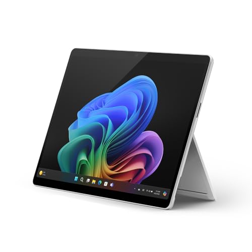 Microsoft New Surface Pro (11th Edition) - Windows 11 Home Copilot + PC - 13” LCD PixelSense Touchscreen - Qualcomm Snapdragon X Plus (10 Core) - 16GB RAM - 256GB SSD - Platinum - ZHX-00014 1