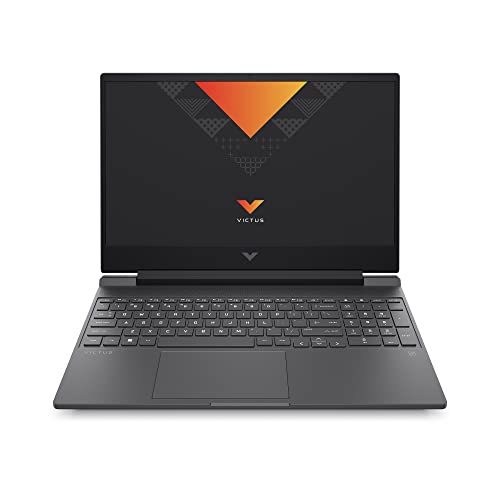 HP Victus Gaming Laptop AMD Ryzen 5 5600H,15.6inch(39.6cm) FHD Gaming Laptop/8GB RAM/512GB SSD/NVIDIA GeForce GTX 1650 4GB GDDR6 Graphics/Backlit KB/Win 11/B&O/Alexa/XboxPass 15-fb0122AX 1