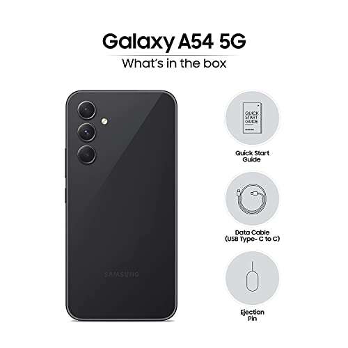 Samsung Galaxy A54 5G (Awesome White, 8GB, 256GB Storage) | 50 MP No Shake Cam (OIS) | IP67 | Gorilla Glass 5 | Voice Focus | Without Charger 2