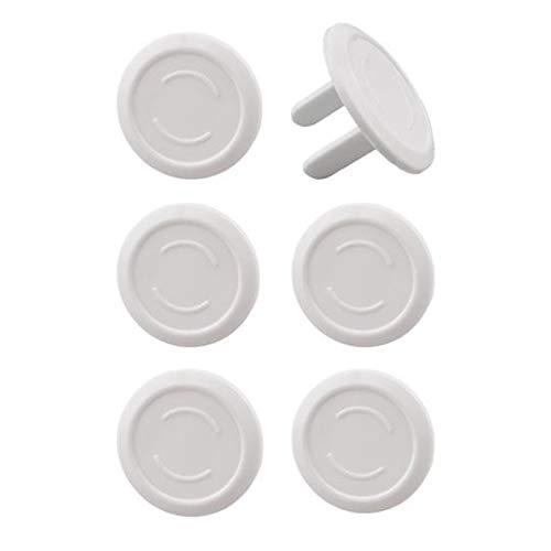 KinderGard Babyproof Outlet Covers, 24 Pack White, Electrical Safety Outlet Plugs 4