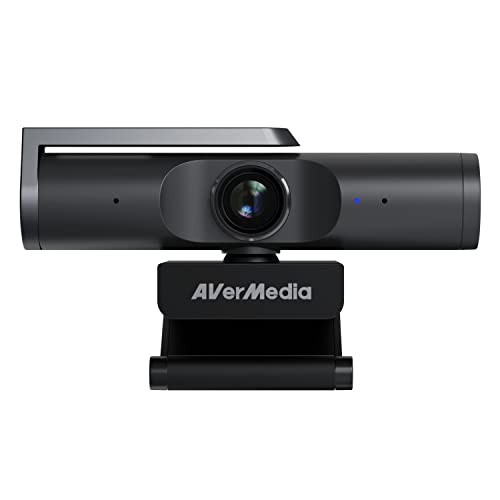 AVerMedia PW515 4K Ultra HD Business Webcam with AI Auto-Framing for Streaming, Video Calls, Sony Sensor, works with CamEngine, Teams, Zoom, OBS, for PC/Mac 2