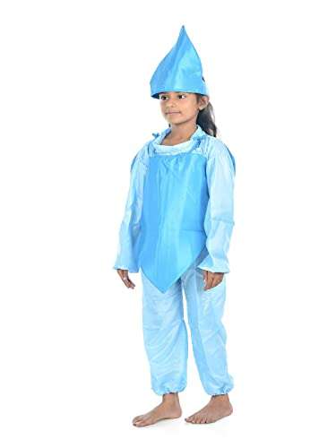 BookMyCostume Water Drop Nature Kids Fancy Dress Costume for Boys 5-6 years 5