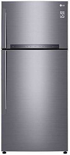 LG 516 L 3 Star Inverter Frost-Free Double Door Refrigerator (GN-H602HLHQ, Platinum silver, 2022 Model) 1