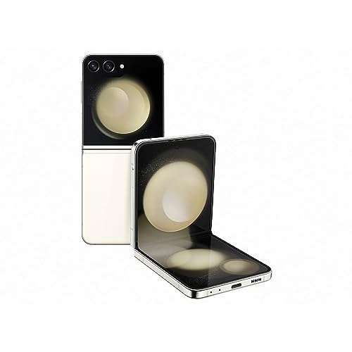 Samsung Galaxy Z Flip5 5G AI Smartphone (Cream, 8GB RAM, 256GB Storage) 1