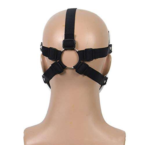 Oikawa High-Rise Invasion Cosplay Mask Sniper Mask Tenkuu Shinpan Mask White Smile Resin Mask for Halloween Cosplay Props 6