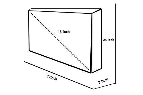 Stylista Printed led tv Cover for 43 inches led tvs (All Models) 4