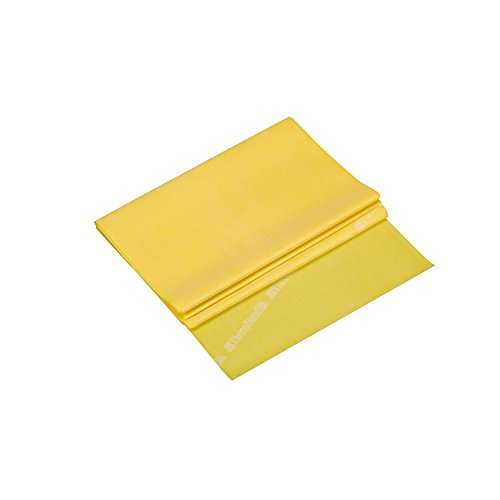 THERABAND Resistance Bands, 5 Foot, 15 Count Professional Latex Elastic Bands For Upper & Lower Body Exercise, Physical Therapy, Pilates, At-Home Workouts, & Rehab, Yellow, Thin, Beginner, Level 1 3