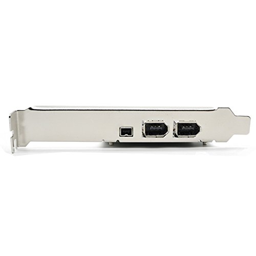 axGear PCIE PCI-E FIREWIRE IEEE 1394 3 Port FIRE Wire Controller Card for Desktop PC 4