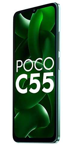 POCO C55 (Forest Green, 4GB RAM, 64GB Storage) 4