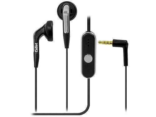 Cellet 3.5mm Stereo Headset for Samsung S3, S4, HTC One, Note 2, Apple iPhone 5,4, 4S - Black 1