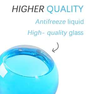 VEDHAK 2PCS Ice Roller Globes Facial Roller Cold Skin Massagers Crystal Glass Ball for Redness Soothing Anti Ageing Wrinkles Soothing Firming Skin Energy BeautyFace Wrinkle Remover Beauty Care Tool 6