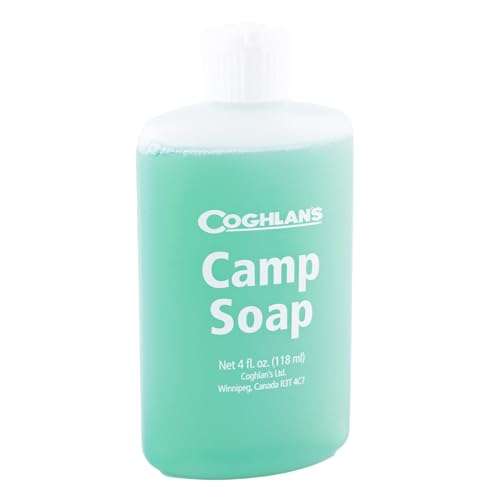 Coghlan's Biodegradable Camp Soap, 4 oz – Compact and Concentrated for Camping, Hiking, Backpacking, Travel, and Outdoor Adventures – Eco-Friendly, Unscented, Versatile Cleaning Solution 1