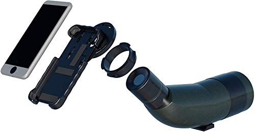 Phone Skope Complete Digiscoping Kit: Ideal Scope Camera for Hunting/Birding/Stargazing - Phone Scope Adapter Kit Includes Phone Scope Mount Case, Eyepiece Adapter, Lens Cloth - Fits Most Smartphones 3