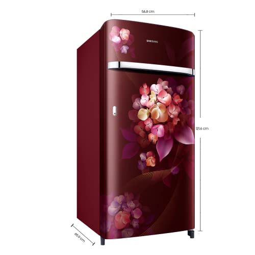 Samsung 198L 4 Star Direct Cool Single Door Digital Inverter Refrigerator (RR21B2G2XHT/HL, Hydrangea Plum, 2022 Model) 3