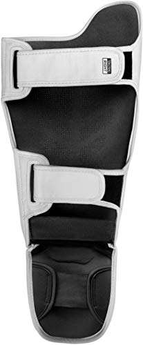 Hayabusa T3 Striking Shinguards - White/Black, Large 3
