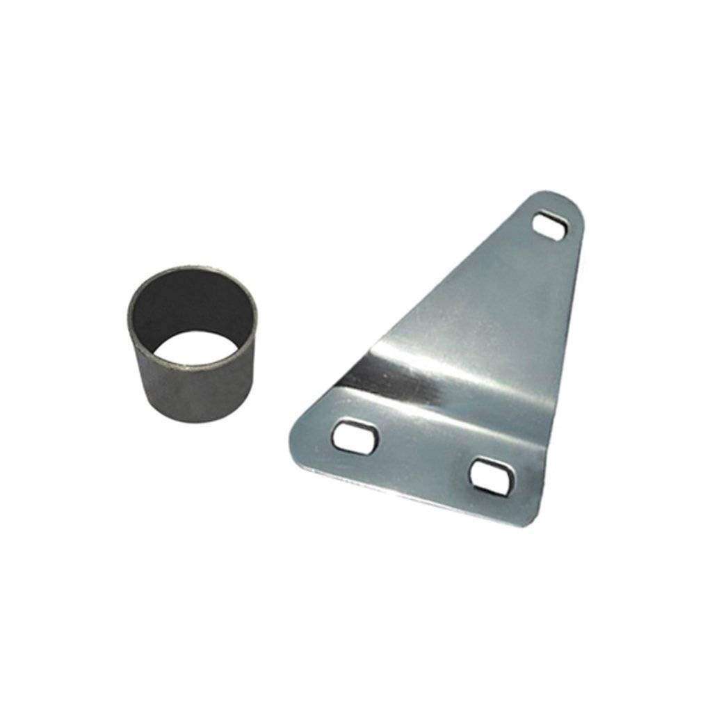 OZANGO Bike Silencer Exaust Dolphin Angular Filter Glasswool Black Bullet Exhaust Silencer With Zed Clamp Bush For Royal Enfield Bullet Electra Twin Spark 5