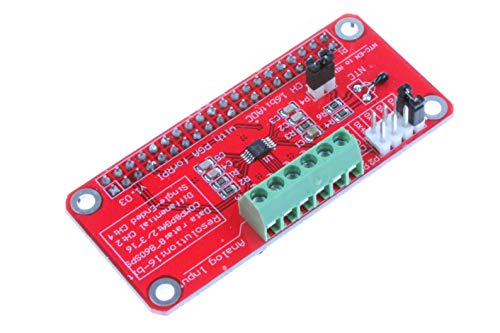 NOYITO 4-Channel 16-Bit ADC with PGA for RPI Raspberry PI 16 Bits I2C ADS1115 Module ADC 4 Channel for Raspberry Pi 3 2 Model B B+ 3