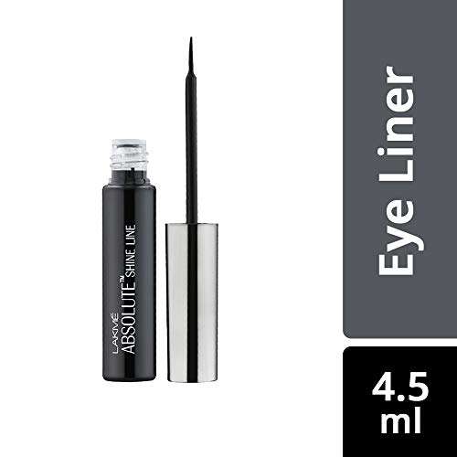 LAKMÉ Absolute Shine Liquid Shimmery Eye Liner - Black, 4.5Ml And Shimmer Bronze, 4.5Ml 3