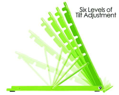 Halter Laptop Stand for Desk Adjustable Height, Desk Stand Riser, Laptop Tablet Stand, Computer Desk Accessories, Green 2