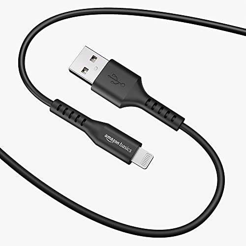 Amazonbasics Apple Certified Lightning to USB Charge and Sync Cable for Charging Adapter (3 Meters, Blue) 6