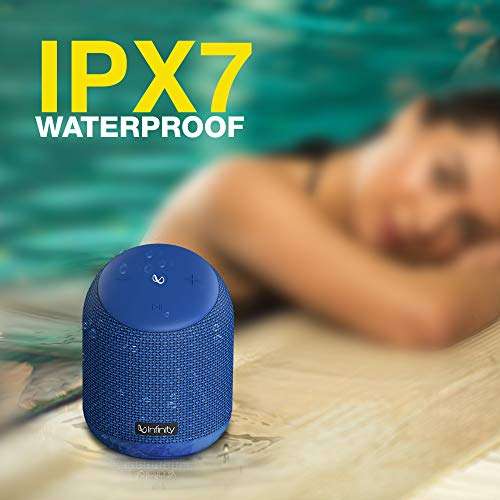 Infinity by Harman Fuze 200 15 Watt Wireless Bluetooth Portable Speaker (Mystic Blue) 5