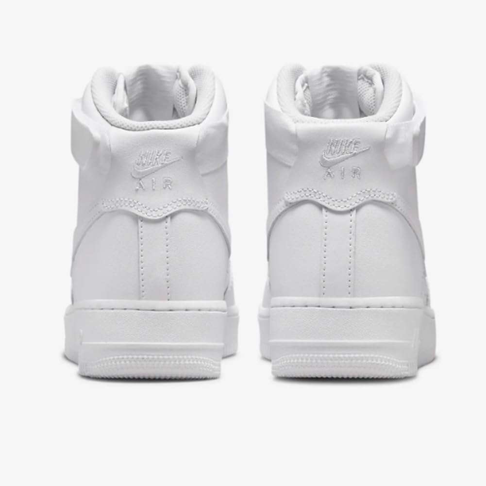 Nike Air Force 1 High Women's Shoes Adult DD9624-100 (White/White), Size 8.5 3