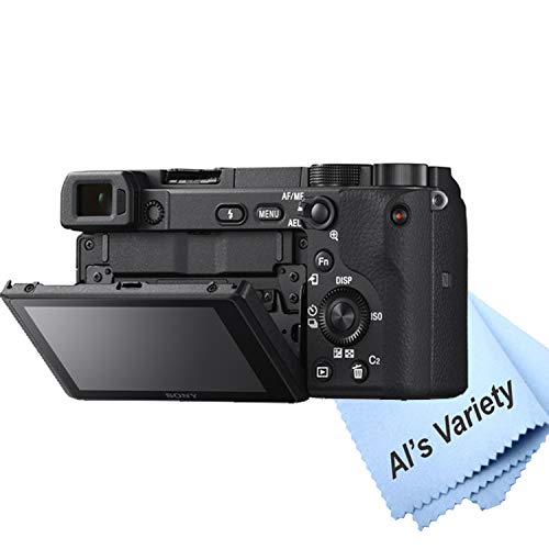 Sony a6400 Mirrorless Camera with18-135mm Zoom Lens + 64GB Memory + Case+ Steady Grip Pod + Filters + 2X Batteries + More (30pc Bundle) 6