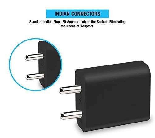 Starkwoood 2Amp Mobile Charger for Samsung Galaxy A7 (2018) Charger Original Hi Speed Travel Charger with 1m Micro USB Cable (2 Ampere, Black) 6