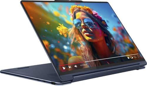 Lenovo Yoga 9 2-in-1 14" 2880x1800 Touchscreen Laptop 2024 New | Intel Ultra 7 155H 16-Core | Intel Arc Graphics | Backlit KB | FP | Thunderbolt 4 | Wi-Fi 6E | 16GB LPDDR5 2TB SSD | Win11 Pro 3