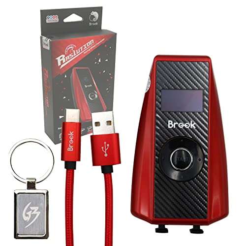 Mcbazel Brook Ras1ution Racing Wheel G27 G25 Driving Force GT Pro Steering Wheel Converter Adapter for PS3, PS4, Xbox 360, Switch with Gam3Gear Keychain 1