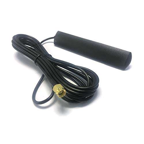 4G LTE 800-2600Mhz Antenna 3dbi SMA Male Connector Patch Pasted Aerial with 3meters Extension Cable USA Shipping 4