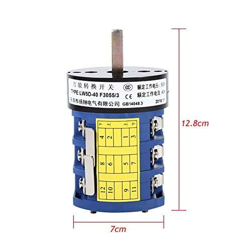 220V/380V 40A Tyre Changer Machine Reverse Switch Turn Table Pedal Switch Tire Changer Switch Tire Changer Switch Kimiss Forward Reversing Switch T2M20508-0567 3