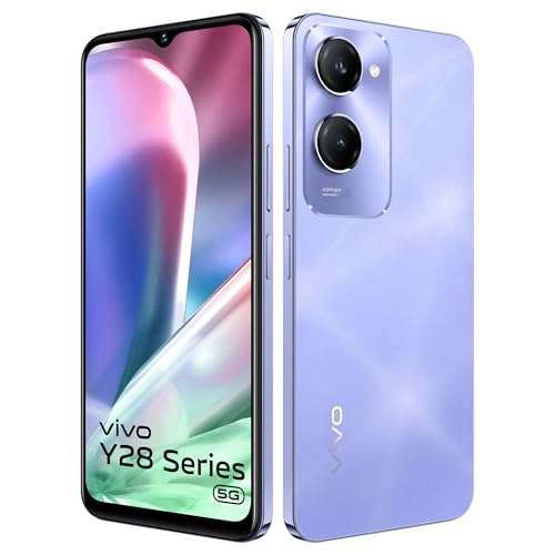vivo Y28s 5G (Twinkling Purple, 6GB RAM, 128GB Storage) with No Cost EMI/Additional Exchange Offers 4