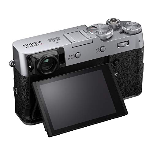 Fujifilm X100V 26.1 MP Mirrorless Camera with Fixed 23mmF2 Lens (APS-C X-Trans CMOS 4 Sensor, X-Processor 4, Hybrid Viewfinder, LCD Tilt Touchscreen, Face/Eye Detection AF, Film Simulations) - Silver 4
