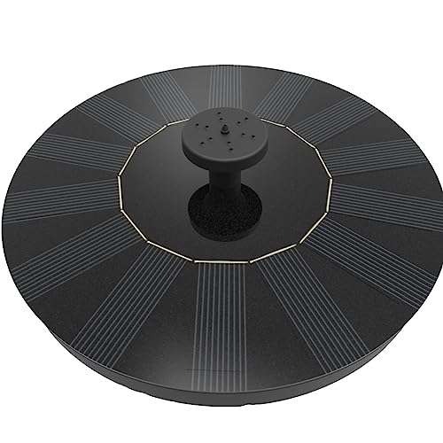 Solar Fountain, Solatec Solar Powered Bird Bath Fountain Pump 1.4W Solar Panel Kit Water Pump,Outdoor Watering Submersible Pump for Pond, Pool, Garden, Fish Tank, Aquarium 1